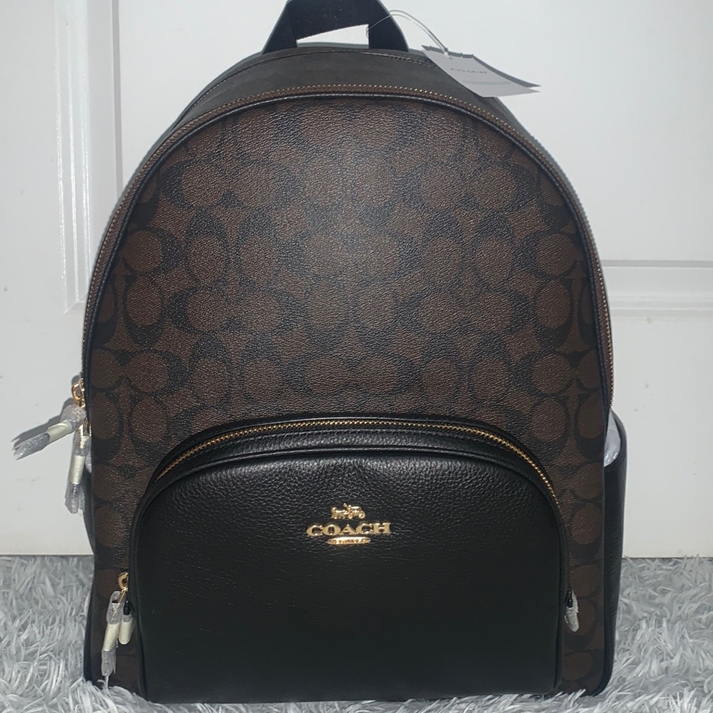 Brand NWT Signature Coach Backpack